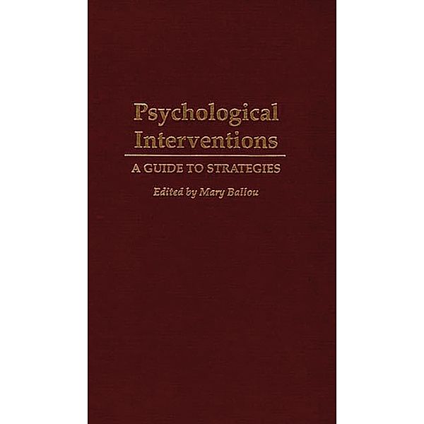 Psychological Interventions, Mary Ballou