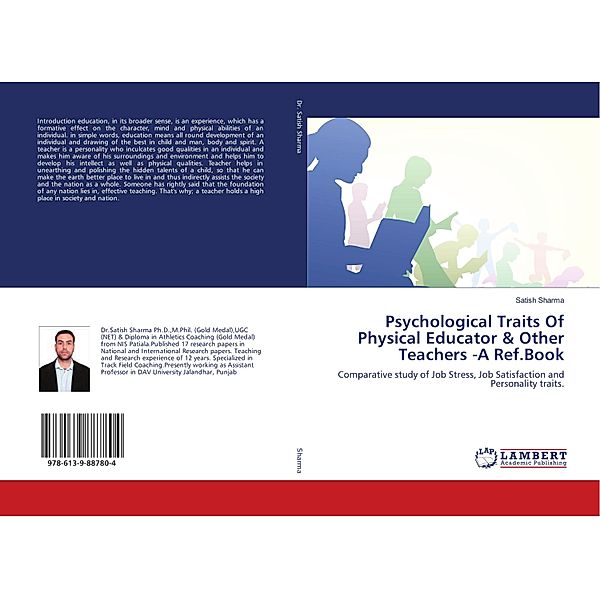 Psychological Traits Of Physical Educator & Other Teachers -A Ref.Book, Satish Sharma