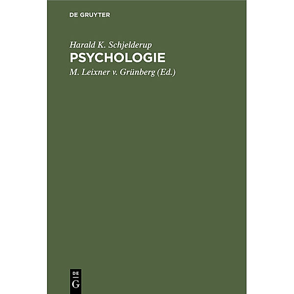 Psychologie, Harald K. Schjelderup