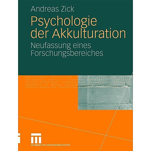 Psychologie der Akkulturation, Andreas Zick