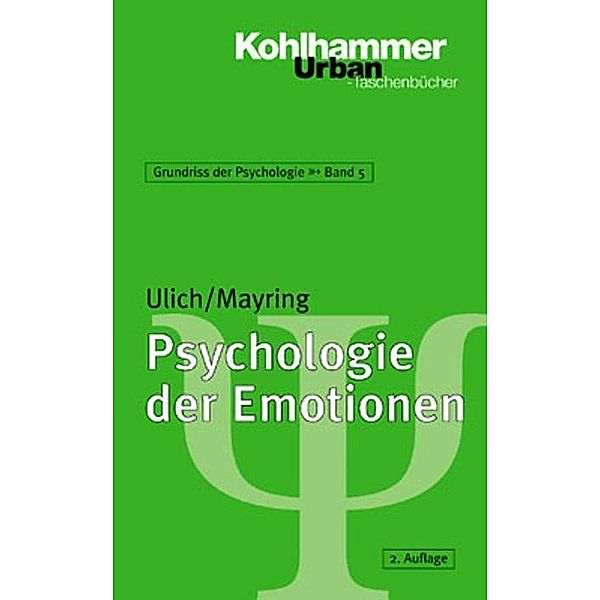 Psychologie der Emotionen, Dieter Ulich, Philipp Mayring