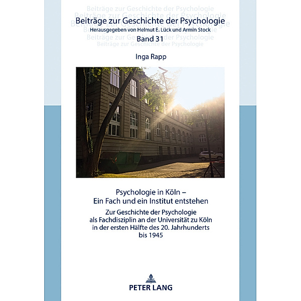 Psychologie in Köln, Inga Rapp