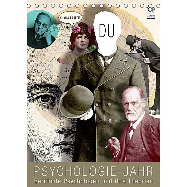 Psychologie-Jahr (Tischkalender 2023 DIN A5 hoch), Bilder: bilwissedition.com  Layout: Babette Reek