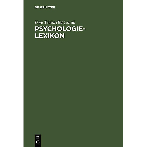 Psychologie-Lexikon / Jahrbuch des Dokumentationsarchivs des österreichischen Widerstandes