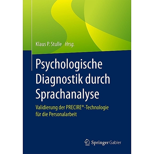 Psychologische Diagnostik durch Sprachanalyse