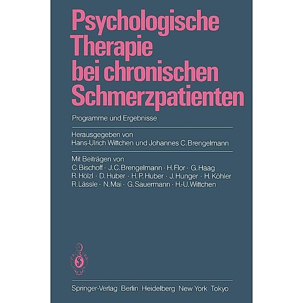 Psychologische Therapie bei chronischen Schmerzpatienten