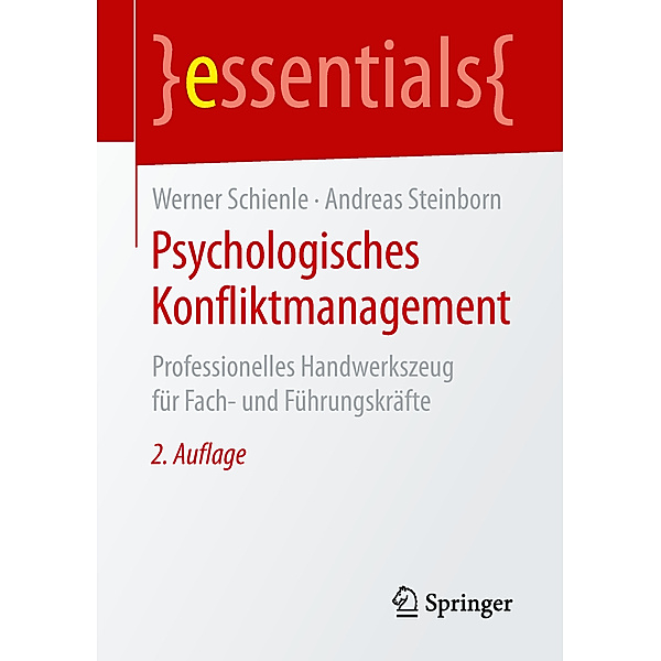 Psychologisches Konfliktmanagement, Werner Schienle, Andreas Steinborn