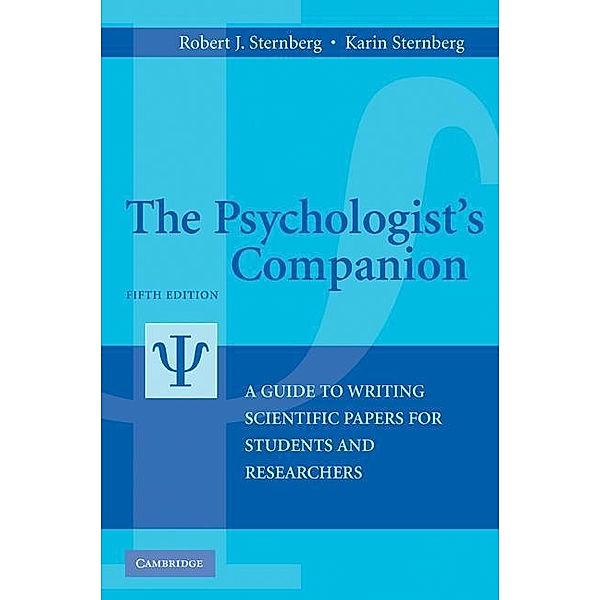 Psychologist's Companion, Robert J. Sternberg
