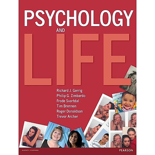 Psychology and Life e book, Richard J. Gerrig, Philip G. Zimbardo, Frode Svartdal, Tim Brennen, Roger Donaldson, Trevor Archer