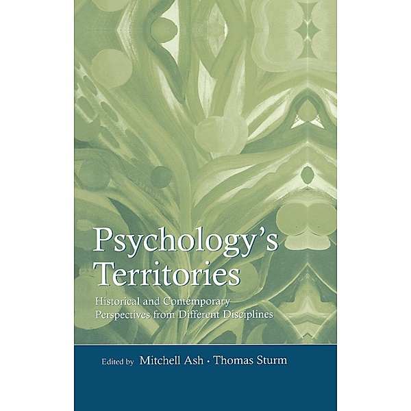 Psychology's Territories, Mitchell Ash, Thomas Sturm