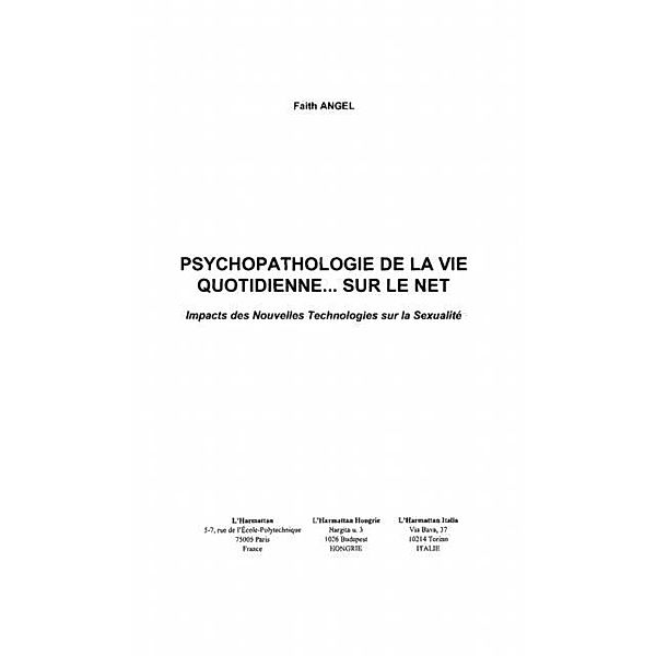 Psychopathologie de la vie quotidienne.. / Hors-collection, Angel Faith