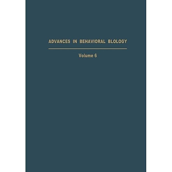 Psychopharmacology and Aging / Advances in Behavioral Biology Bd.6