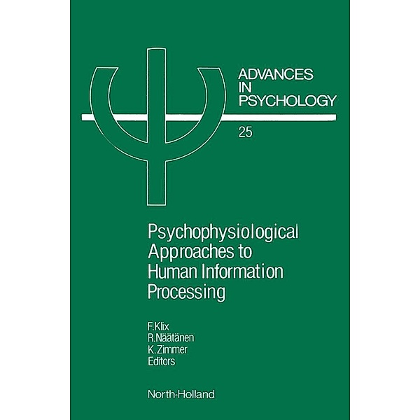 Psychophysiological Approaches to Human Information Processing