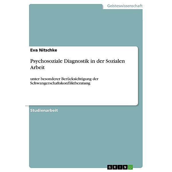 Psychosoziale Diagnostik in der Sozialen Arbeit, Eva Nitschke