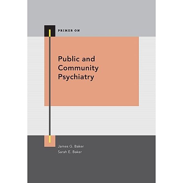 Public and Community Psychiatry