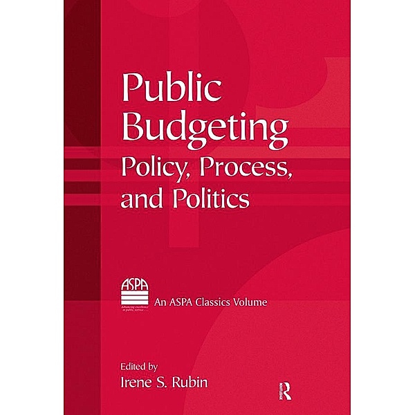 Public Budgeting, Irene S. Rubin