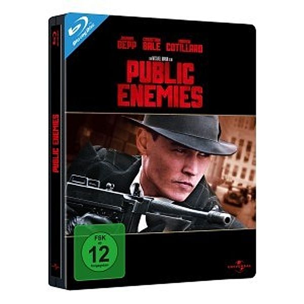 Public Enemies Steelcase Edition, Christian Bale,Marion Cotillard Johnny Depp