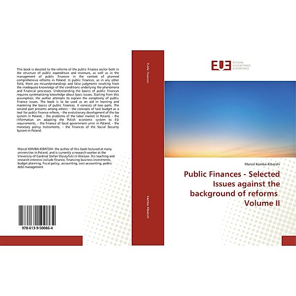 Public Finances - Selected Issues against the background of reforms Volume II, Marcel Kamba-Kibatshi