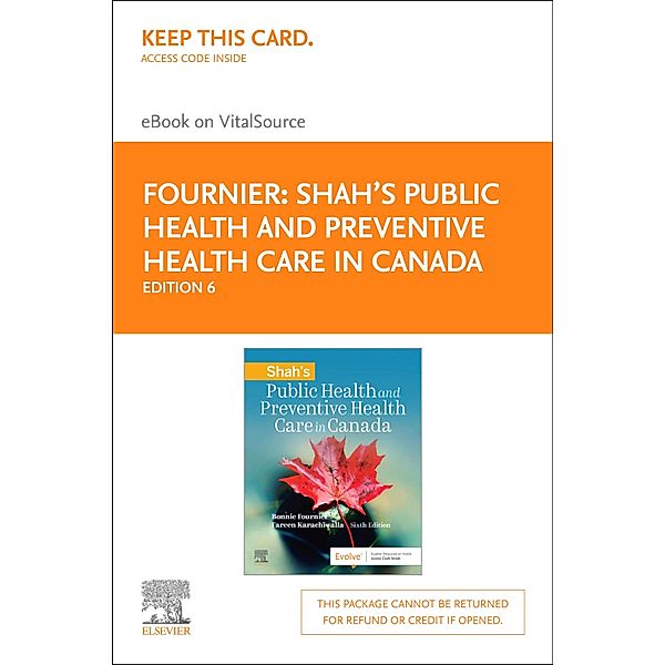 Public Health and Preventive Health Care in Canada, Bonnie Fournier, Fareen Karachiwalla