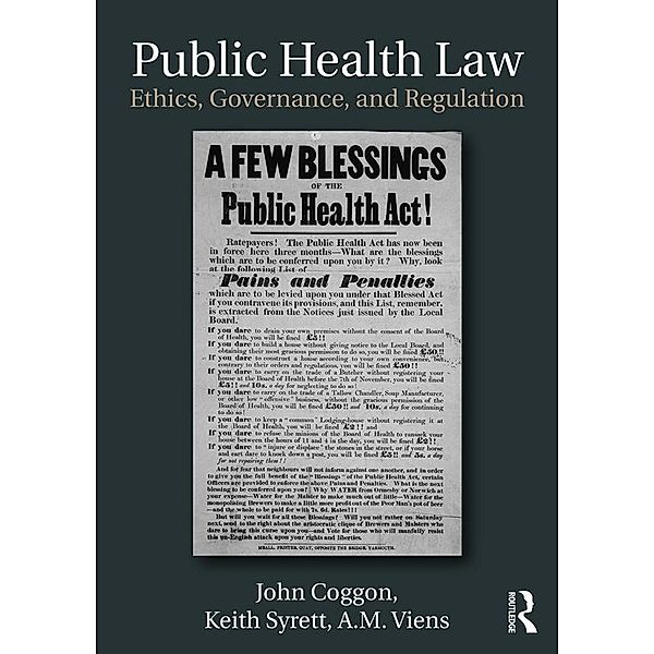 Public Health Law, John Coggon, Keith Syrett, A. M. Viens