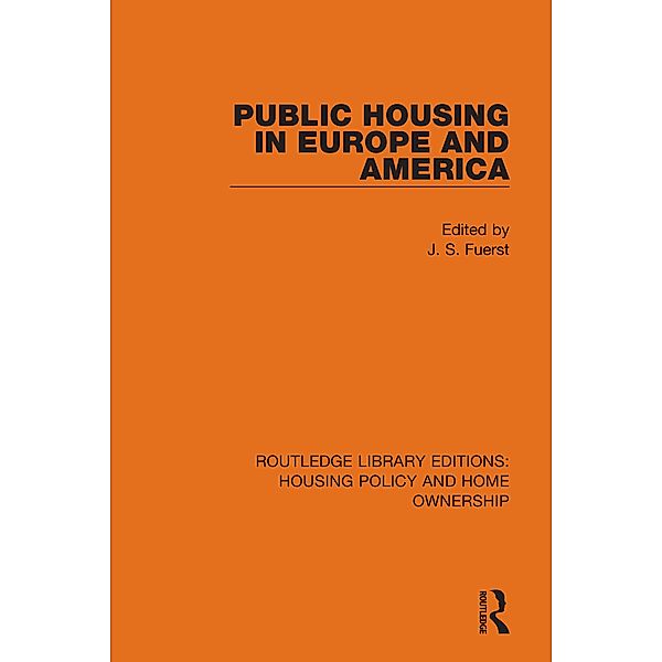 Public Housing in Europe and America