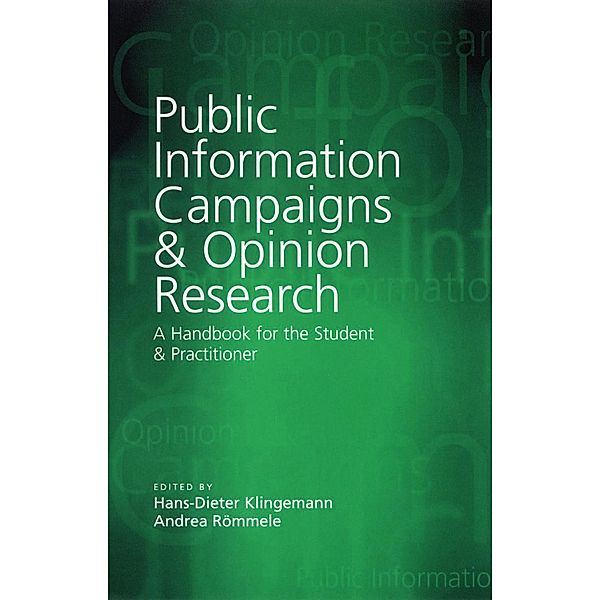 Public Information Campaigns and Opinion Research