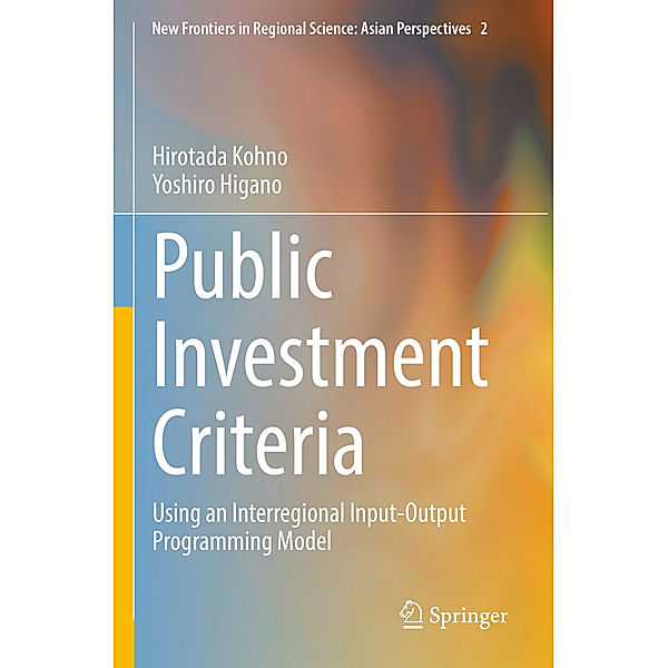 Public Investment Criteria, Hirotada Kohno, Yoshiro Higano