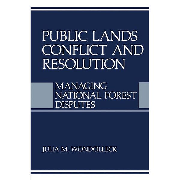 Public Lands Conflict and Resolution