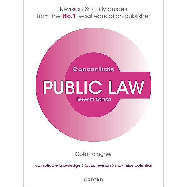 Public Law Concentrate / Concentrate, Colin Faragher