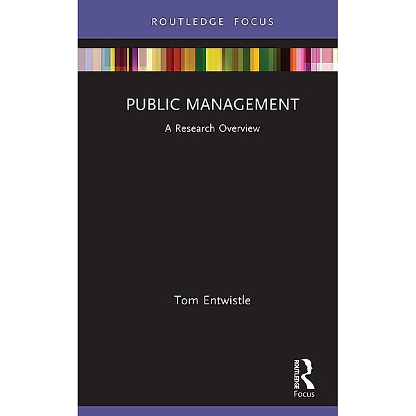 Public Management, Tom Entwistle