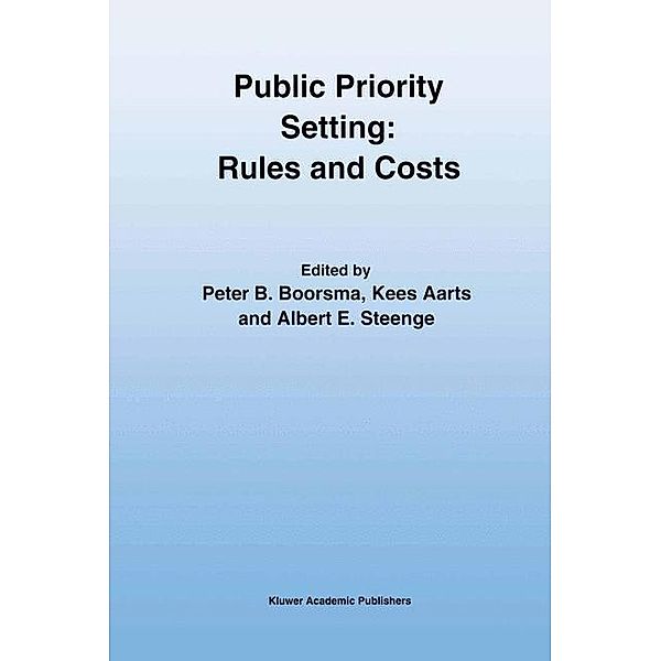 Public Priority Setting: Rules and Costs