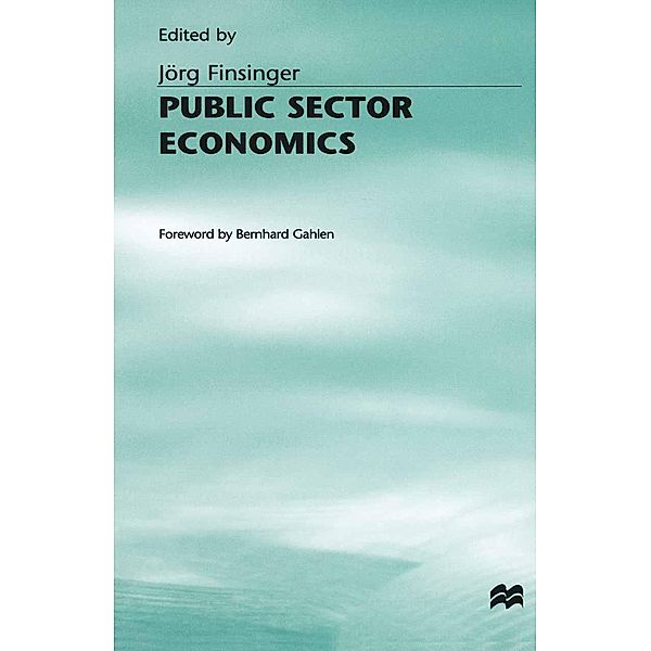 Public Sector Economics