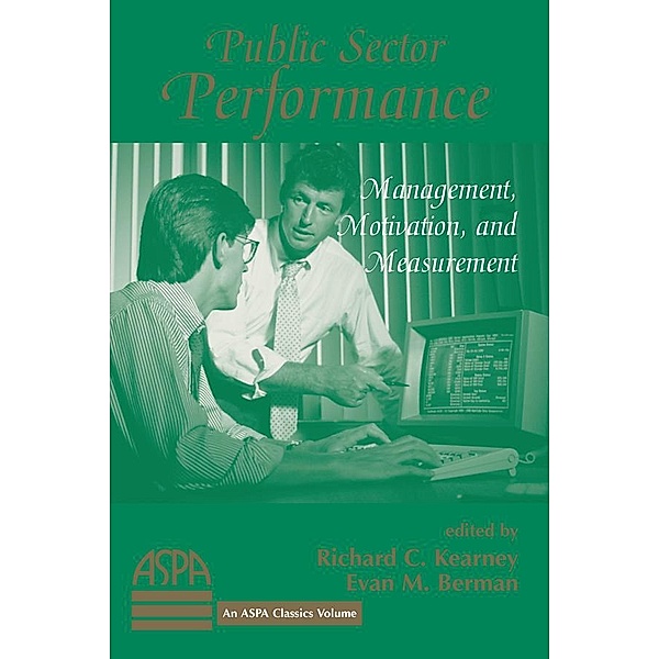 Public Sector Performance, Richard Kearney