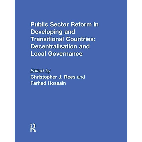Public Sector Reform in Developing and Transitional Countries