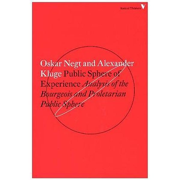 Public Sphere and Experience, Alexander Kluge, Oskar Negt