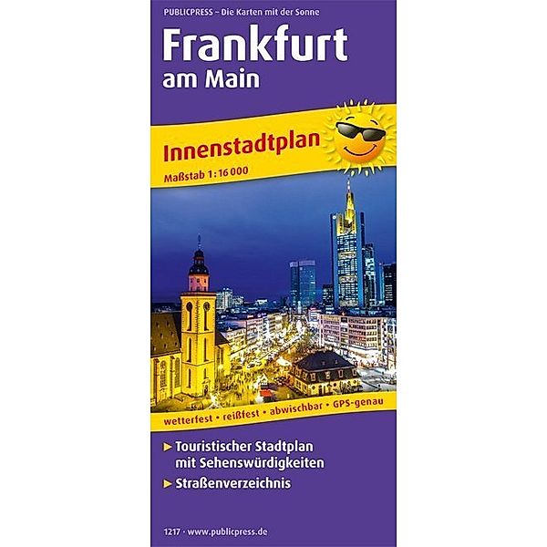 PublicPress Innenstadtplan Frankfurt am Main