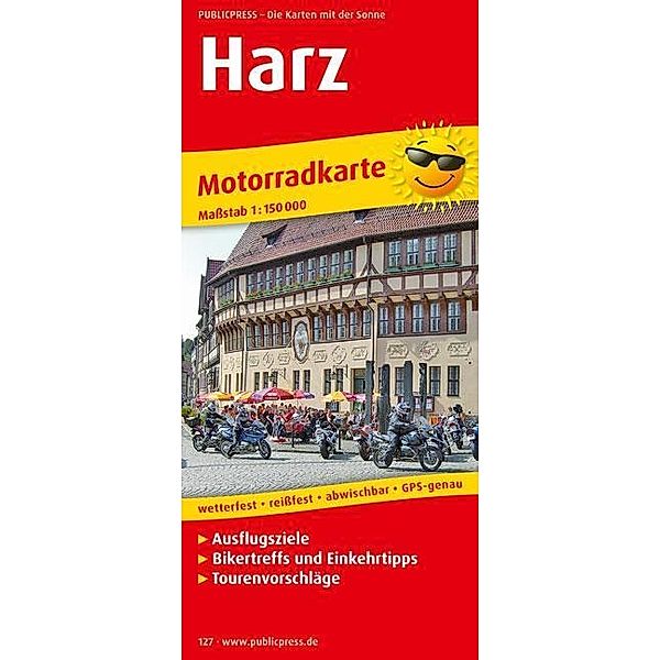 PublicPress Motorradkarte Harz