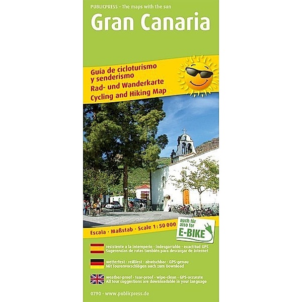 PublicPress Rad- und Wanderkarte Gran Canaria