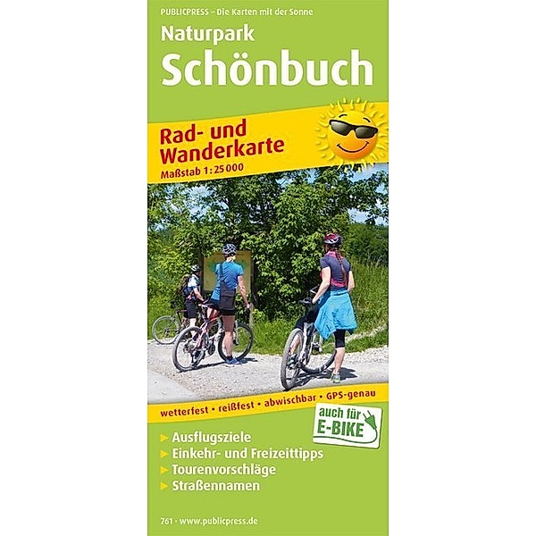 PUBLICPRESS Rad- und Wanderkarte Naturpark Schönbuch