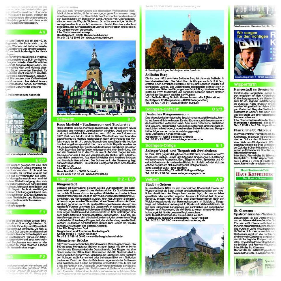 PUBLICPRESS Rad- und Wanderkarte Wuppertal - Bergisches Land, Solingen -  Remscheid Buch versandkostenfrei bei Weltbild.de bestellen