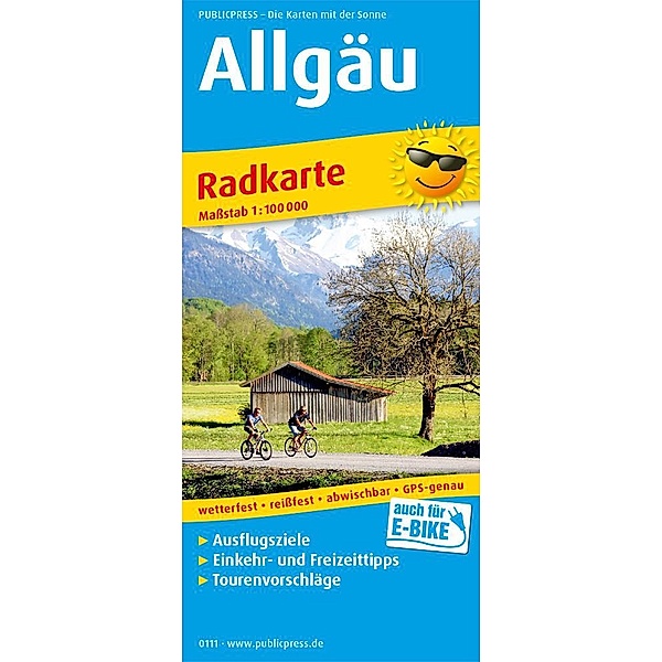 PUBLICPRESS Radkarte Allgäu