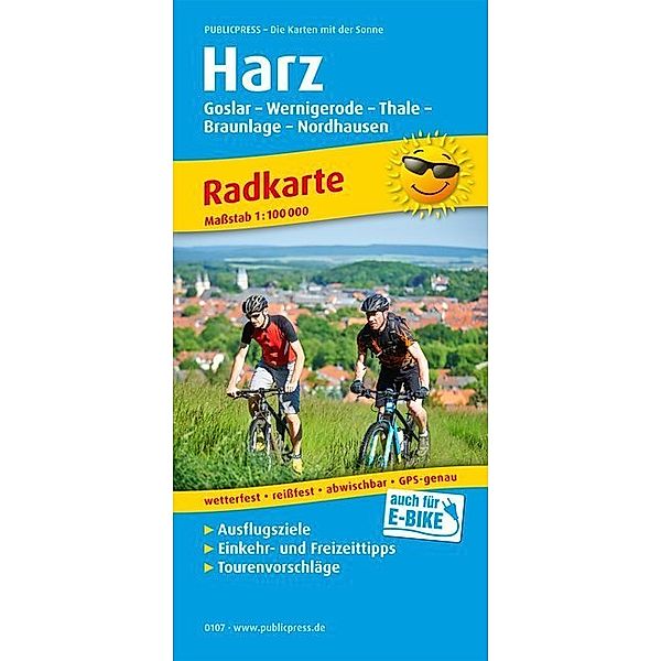 PUBLICPRESS Radkarte Harz