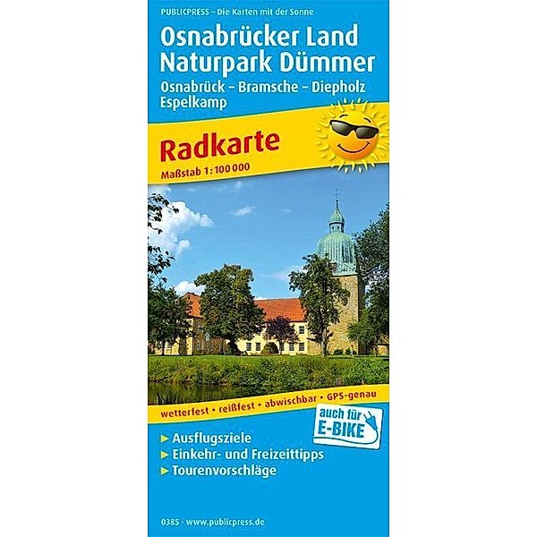 PublicPress Radkarte Osnabrücker Land, Naturpark Dümmer