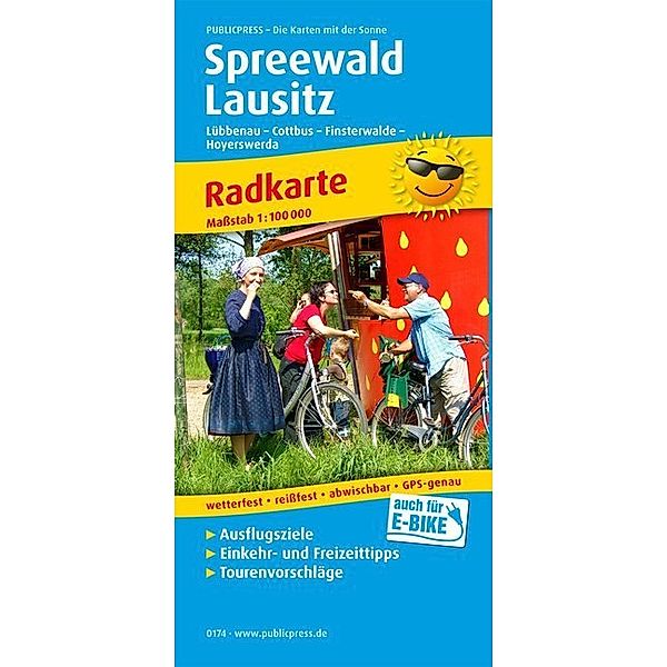 Publicpress Radkarte Spreewald - Lausitz