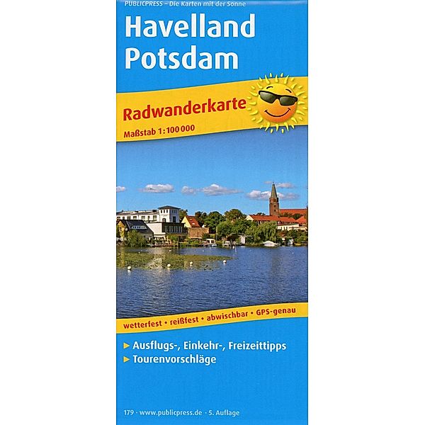 PublicPress Radwanderkarte Havelland - Potsdam