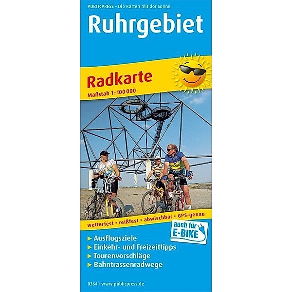 PublicPress Radwanderkarte Ruhrgebiet
