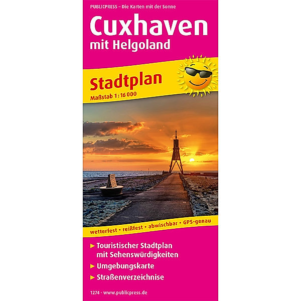 PublicPress Stadtplan Cuxhaven mit Helgoland