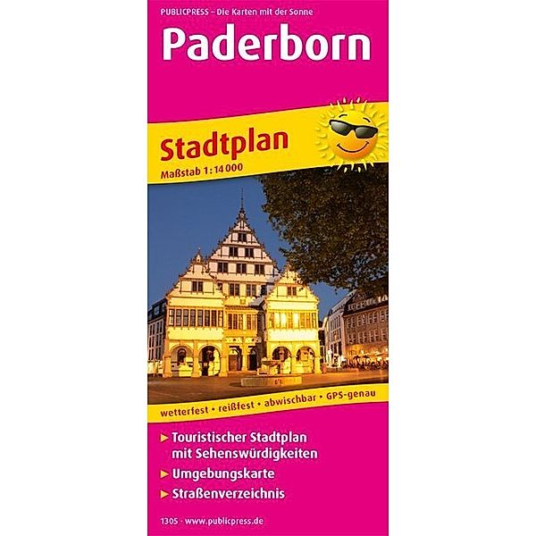 PUBLICPRESS Stadtplan Paderborn