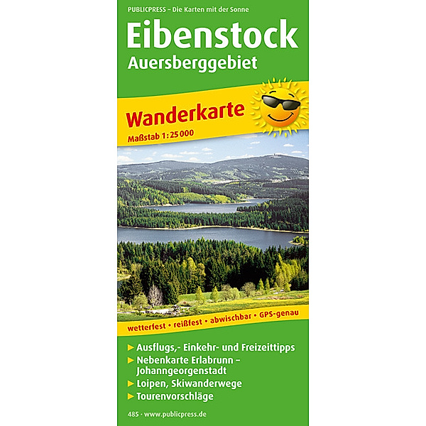PublicPress Wanderkarte Eibenstock - Auersberggebiet