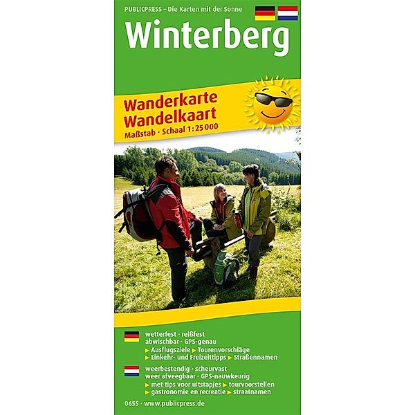 PUBLICPRESS Wanderkarte Winterberg